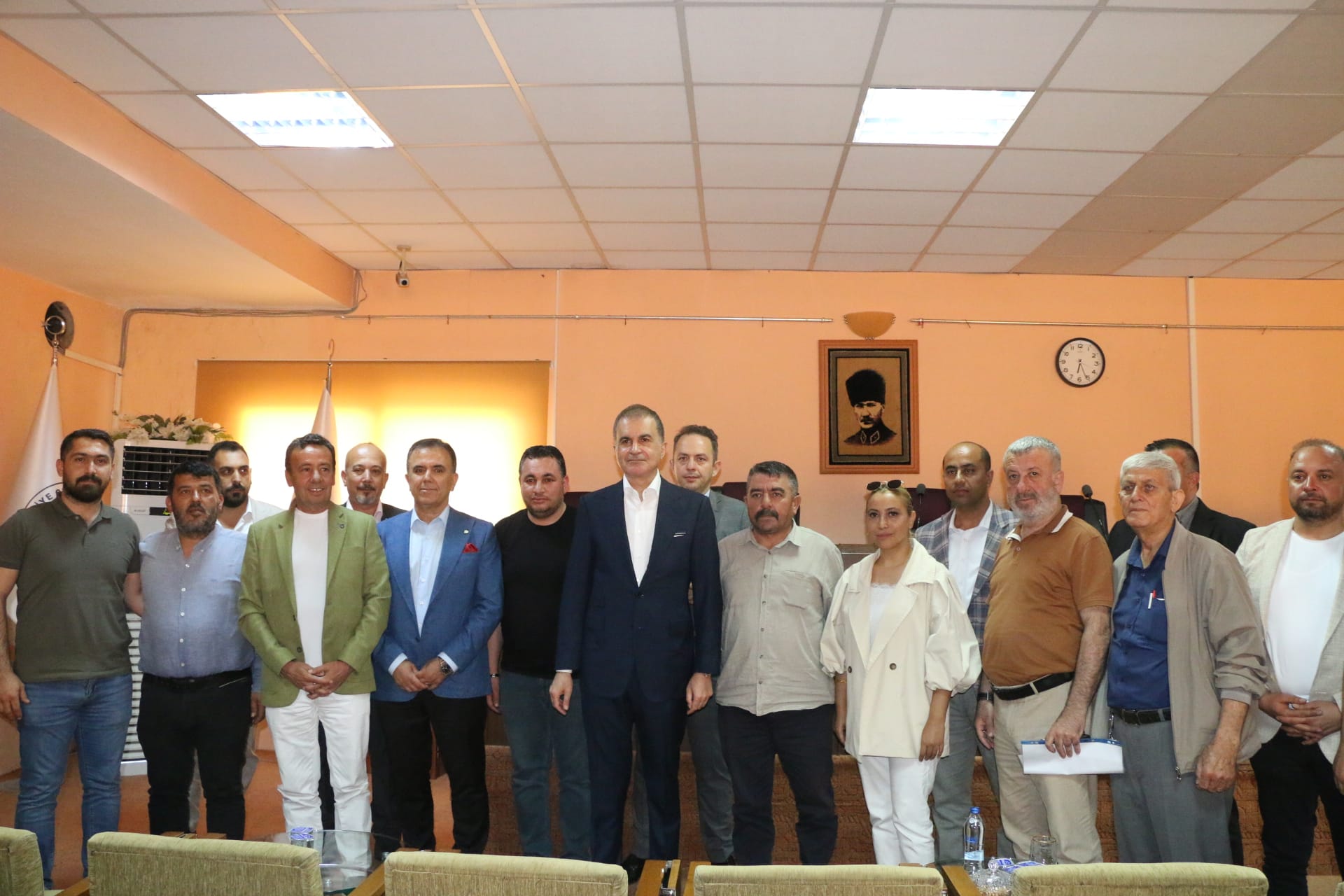 AK Parti Adana Milletvekilimiz Sayın Ömer ÇELİK Odamızı ziyaret etti.