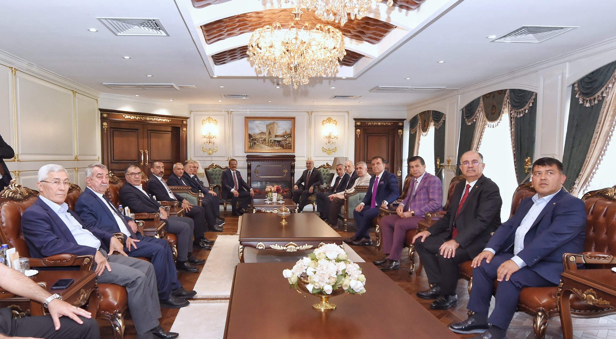 GENEL BAŞKANIMIZ M.RİFAT HİSARCIKLIOĞLU İLE BİRLİKTE ADANA VALİMİZİ ZİYARET ETTİK