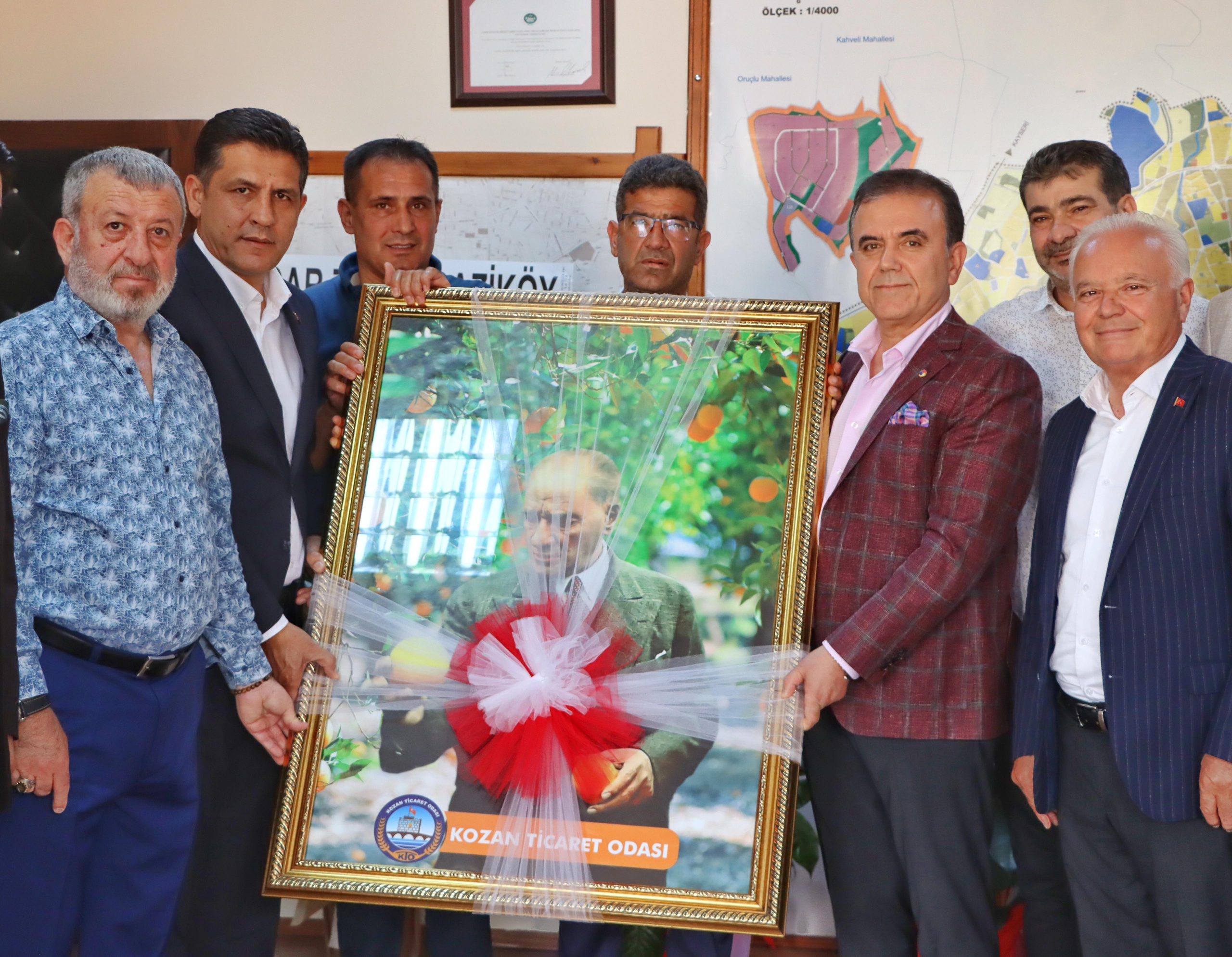 KOZAN BELEDİYE BAŞKANI SN. ATLI’YA HAYIRLI OLSUN ZİYARETİ