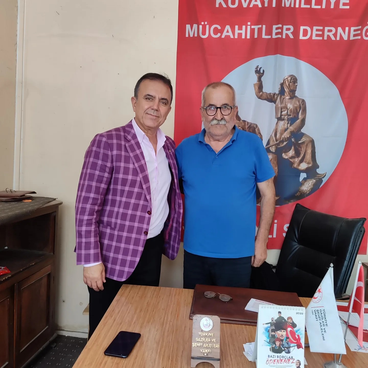 SAİMBEYLİ’DE BAŞKANLARA ZİYARETTE BULUNDUK