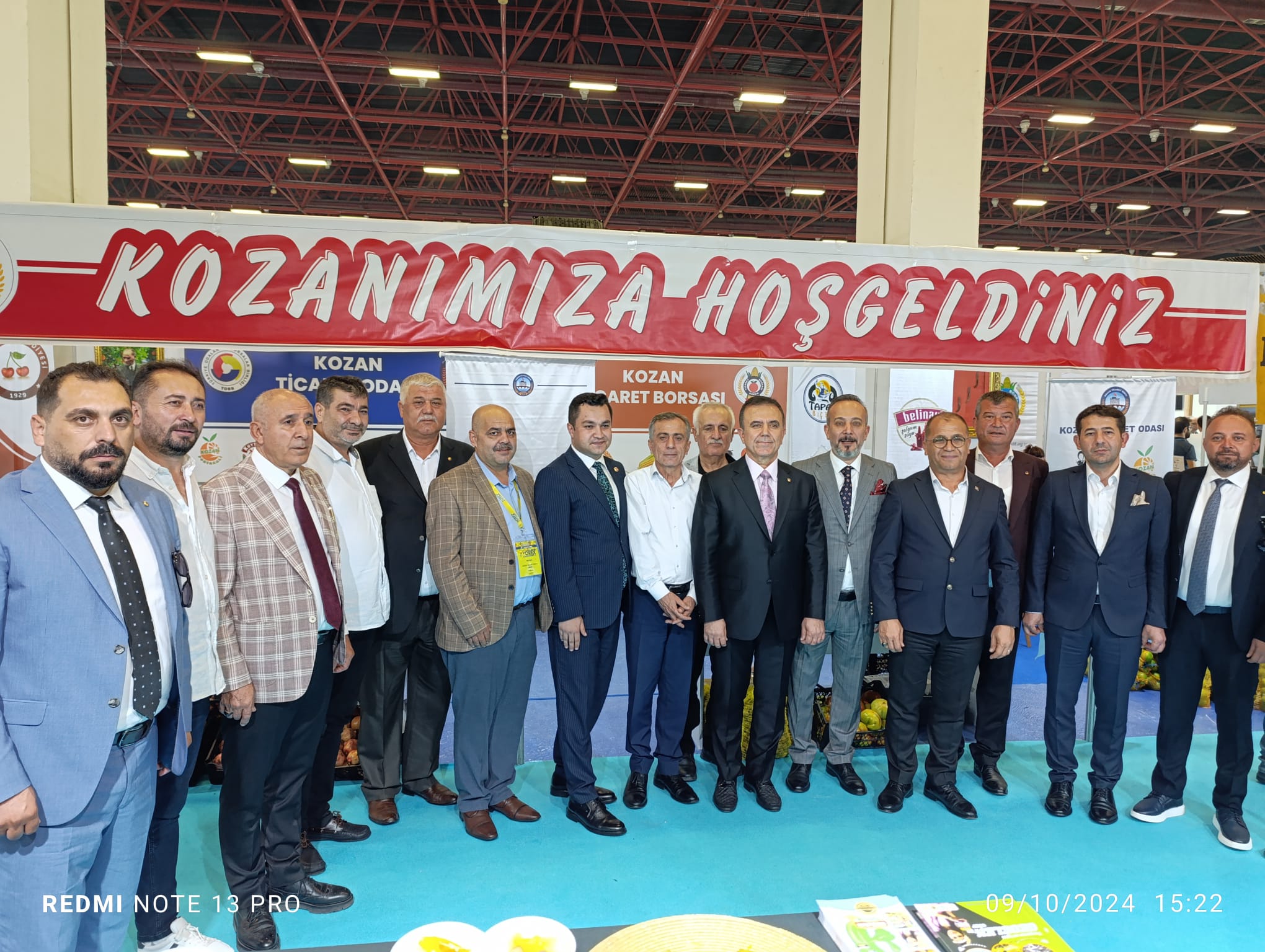 Bu Yıl 13.sü düzenlenen YÖREX Yöresel Ürünler Fuarına “ Kozanımıza Hoşgeldiniz “ diyerek katıldık.