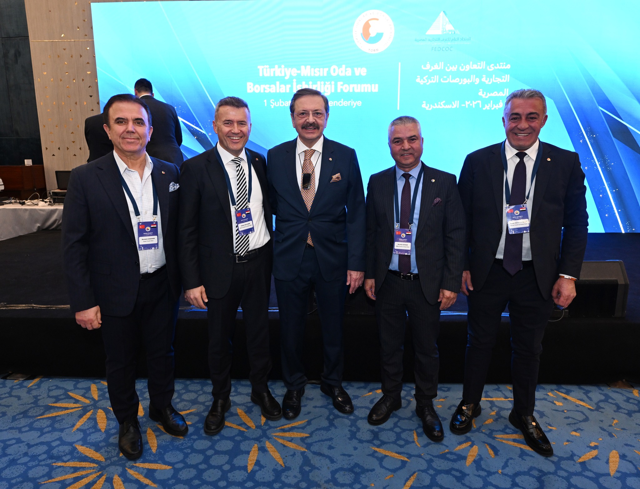 Cumhurbaşkanımız Sayın Recep Tayyip Erdoğan ve Mısır Cumhurbaşkanı Sayın Abdülfettah Es-Sisi’nin katılımıyla Türkiye-Mısır İş Forumu’nu Kahire’de gerçekleştirdik.
