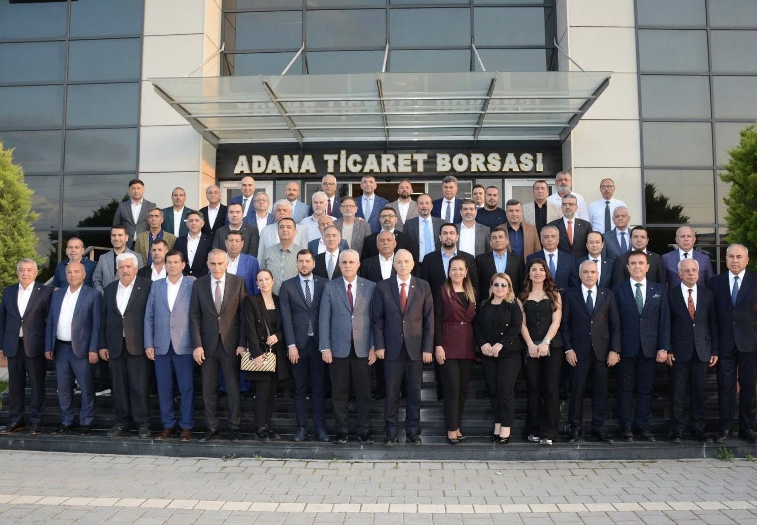 Adana İl-İlçe Oda/Borsa İstişare Toplantısı, Adana Ticaret Borsası’nın ev sahipliğinde gerçekleştirildi