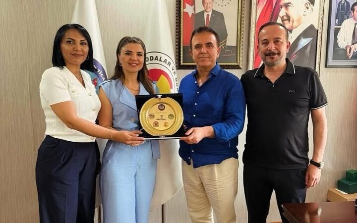 TOBB Adana Kadın Girişimciler Başkanı Aynur Aydın Kozan Ticaret Odası’nı Ziyaret Etti