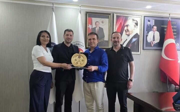 TOBB Adana Genç Girişimciler Başkanı Mert Taşer Kozan Ticaret Odası’nı Ziyaret Etti