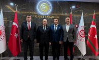 Ticaret Bakan Yardımcımız Sayın Sezai Uçarmak’a, Ticaret Borsası Yönetim Kurulu Üyemiz Sayın Yücel Yılmaz ve önceki dönem Ticaret İl Müdürümüz Sayın Adnan Ekiz ile birlikte nezaket ziyaretinde bulunduk.