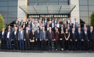 Adana İl-İlçe Oda/Borsa İstişare Toplantısı, Adana Ticaret Borsası’nın ev sahipliğinde gerçekleştirildi