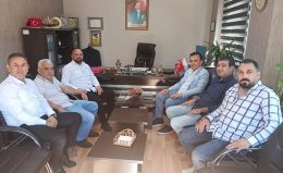 Kozan İlçe Tarım Müdürlüğü’ne Atanan Sayın Mutlu Karataş’a Ziyaret