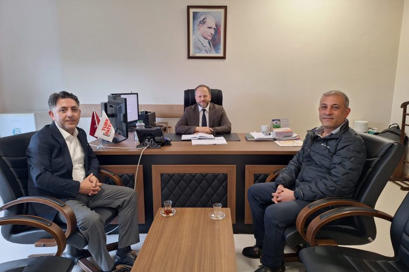 Türk Patent ve Marka Kurumu Coğrafi İşaretler Daire Başkanı Sayın Hakan Kızıltepe’yi, TKDK Uzmanı hemşerimiz Ali Ateş ile birlikte ziyaret ettik.