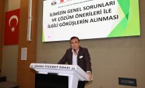 Adana İli Oda Borsa Müşterek Toplantısını Gerçekleştirdik